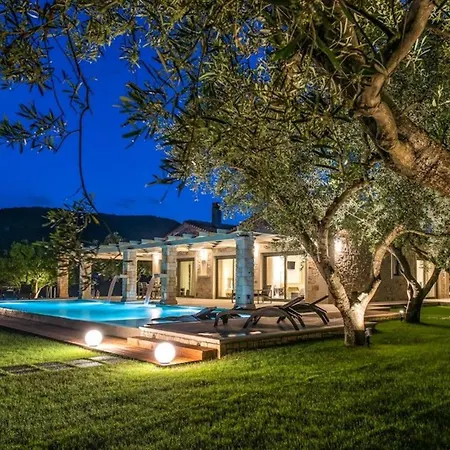 Vila Luxury Zante Artina Poolside Bar Childrens Playground