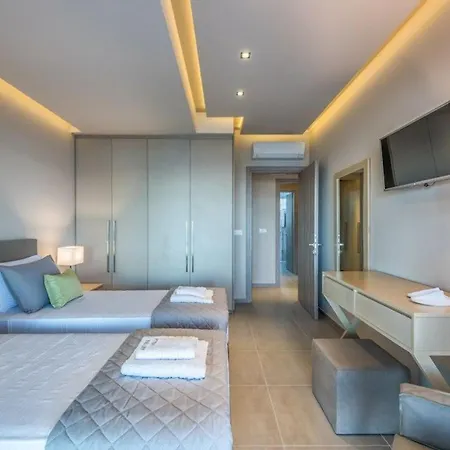 Luxury Zante Artina Poolside Bar Childrens Playground Villa Marathiás