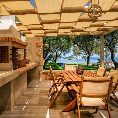 Villa Luxury Zante Artina Poolside Bar Childrens Playground