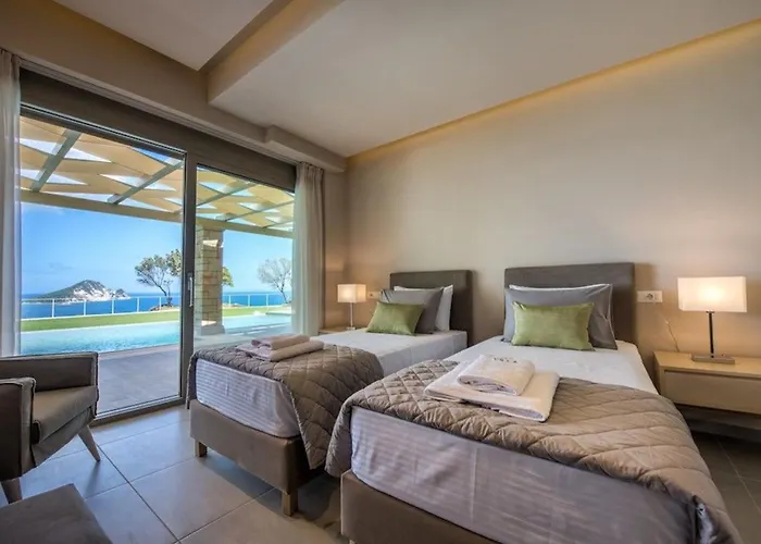 Luxury Zante Artina Poolside Bar Childrens Playground Vila Marathiás