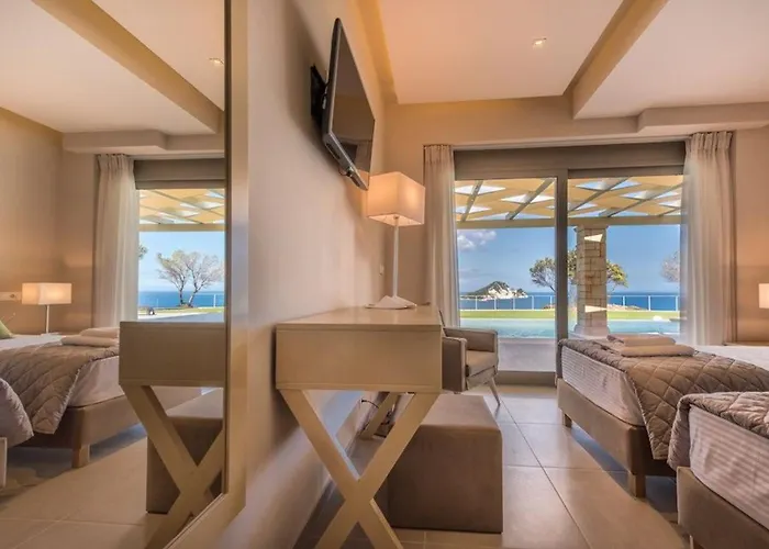 Luxury Zante Artina Poolside Bar Childrens Playground *