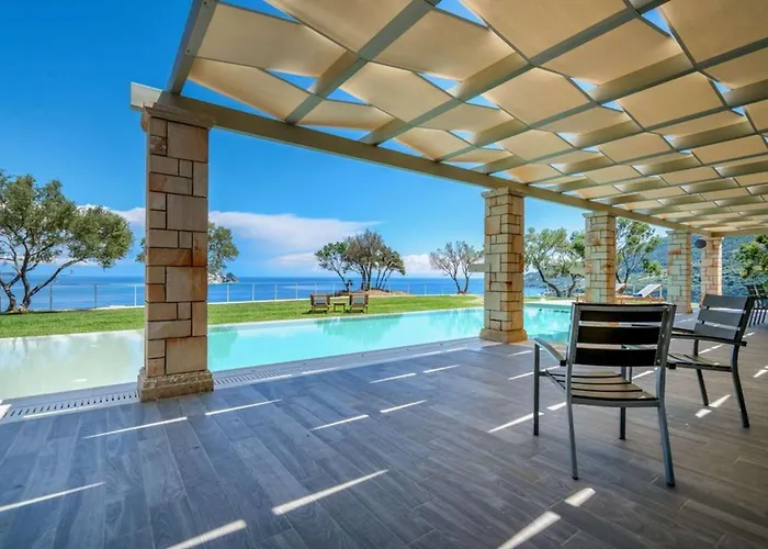 Luxury Zante Artina Poolside Bar Childrens Playground Vila *